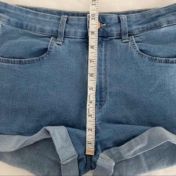 Stretch Denim Shorts - Picture 10 of 11